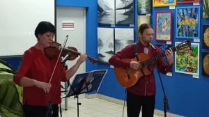 Роман Лушев и Ольга Шебалкина - Памяти Окуджавы (Виктор Попов)