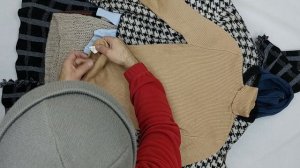 40807 Свитера зимние, 3пак, WINTER SWEATERS 1/2, секонд (extra) оптом