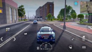 MadOut2 открытый мир катаемся по городу игра на мобильный телефон