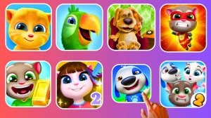 My Talking Angela 2, My Tom Run Gold, My Talking Tom Friends 2, My Hank