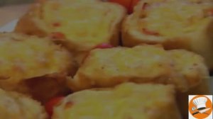 Гнёзда из хлеба с рыбой