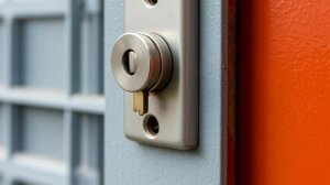 Установка накладного замка на НЕ заводскую дверь.