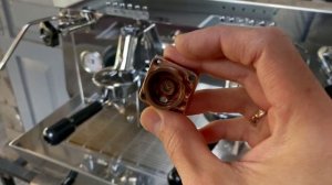 Ремонт рожковой кофемашины из-за клапана