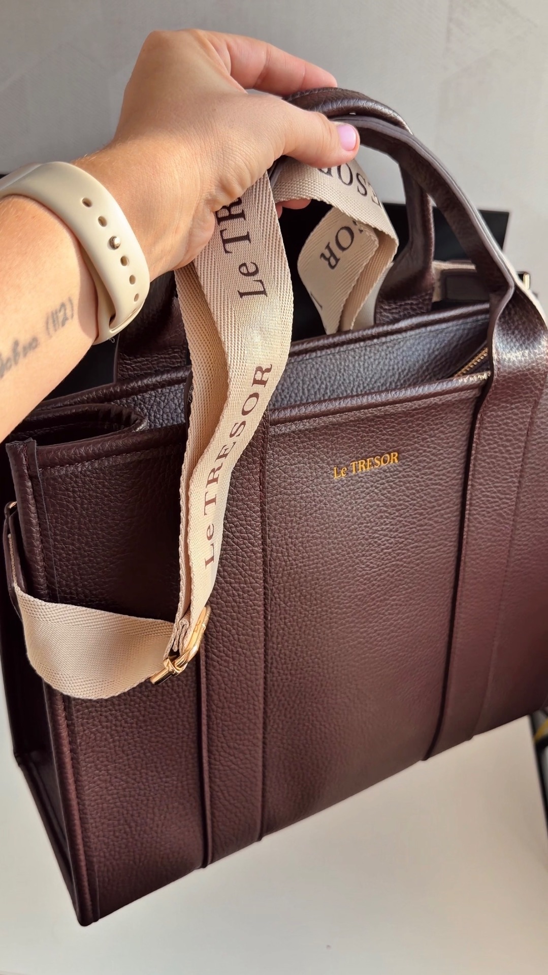 Распаковка сумки Le Tresor