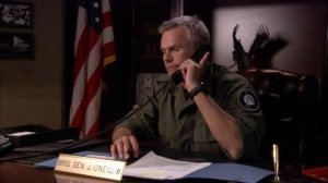 Звёздные врата: ЗВ-1 8 сезон 14 серия «Полная тревога» (сериал, 2005)