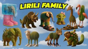 СЕМЬЯ ЛИРИЛИ ЛАРИЛА! БРЕЙНРОТ СЕМЕЙСТВО ЛЕГЕНДАРНОГО СЛОНА КАКТУСА МЕМА! РЕАКЦИЯ ОТ ГУЛЬКИ