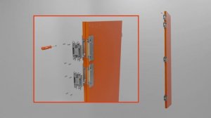 SALICE EXEDRA2 STAR - Подготовка и установка дверей