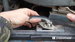 Ремонт ручки открывания багажника Нива 2131