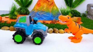 Дети спасают ДИНОЗАВРОВ! Увлекательная история для детей!