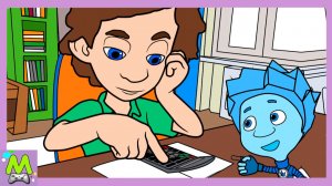 Раскраска с Фиксиками.Учим Цвета и Помогаем Дим Димычу Сделать Домашнее Задание.Мульт Игра