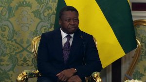 Владимир Путин в Кремле принял председателя Совета министров Того Фора Гнассингбе