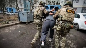 ФСБ показала видео задержания жителя ДНР, готовившего теракт против офицера РФ