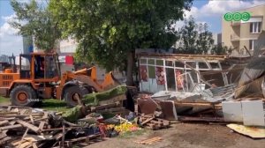 В Уфе продолжают убирать незаконные торговые точки