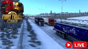 🚚  ETS 2  (1.56) КОНВОЙ (MOD ЗИМА) СО ВСЕМИ DLC, КОМНАТА Serzh69 !!!