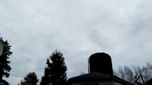 Ускоренное движение фронтальных облаков теплого фронта атлантического циклона 3 ноября 2025г