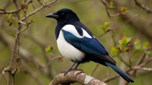 Голоса птиц. Сорока трещит (стрекочет). Звуки сороки обыкновенной. Наблюдаем за птицами.