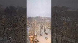 В Санкт-Петербурге Снежная Зима