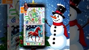 Поздравление с Новым Годом 2026 от Деда Мороза с дополненной реальностью ФлэтЗи брелка. Эксклюзивно.