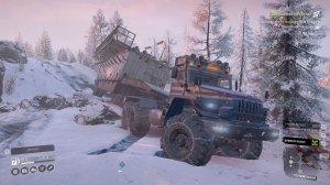 SnowRunner. Амур. Река Урска. Контракт "Совершенно секренно"