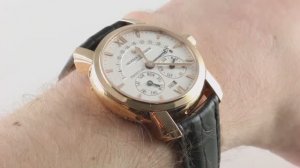 Обзор часов Vacheron Constantin с 31-дневным ретроградным вечным календарем 47031/000R-8955