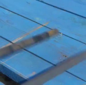 Самодельный рычаг.