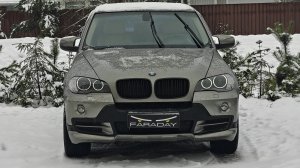 BMW x5 e70 2008. Тюнинг фар. Установка светодиодных модулей.