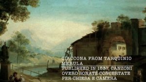Ciaccona from Tarquinio Merula