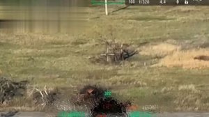 Русский солдат попал под атаку дронов!