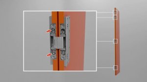 SALICE EXEDRA2 SMART - Установка дверей