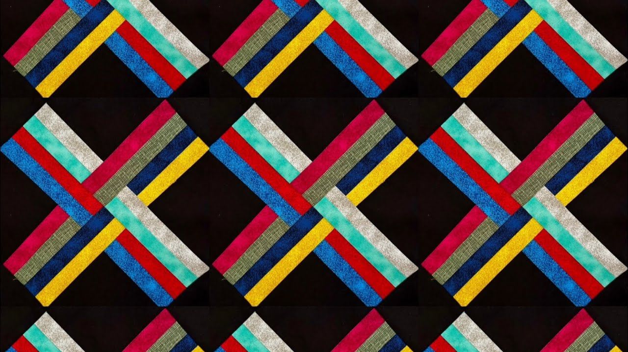 Раскрывается секрет легкого и быстрого блока для лоскутного шитья. смотреть онлайн