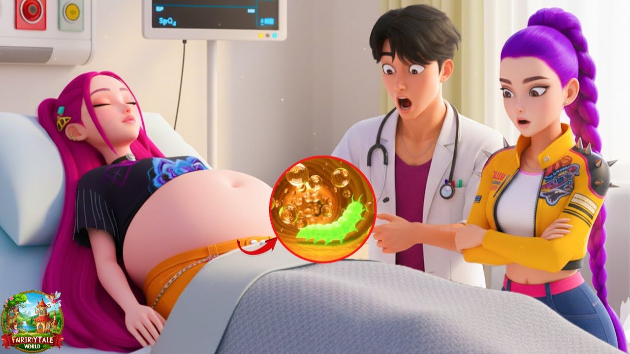 KPOP Demon Hunters Спасаю Миру От Червя-Заговорщика Внутри Нее