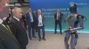 Новости: Робот станцевал перед Владимиром Путиным ! 4K HDR