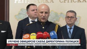 Уручене официрске сабље директорима полиције