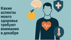 Какие аспекты здоровья требуют внимания в декабре? Забота о себе 🌿❄️