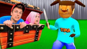 5 НОЧЕЙ С ТИМОХОЙ !! **тимоха ищет нас**