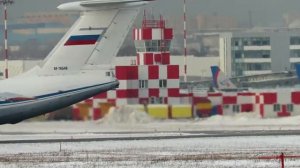 Тяжелый транспортный самолёт Ил-76МД .