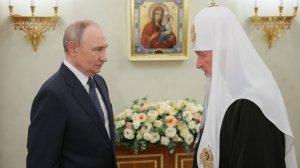 Путин поздравил патриарха Кирилла с днем рождения