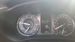 Процесс прогрева двигателя