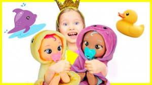 Милана с мамой нашли говорящих куколок Cry Babies