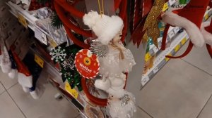 Обзорчик на магазин магнит, новогодние игрушки часть 1. #обзор