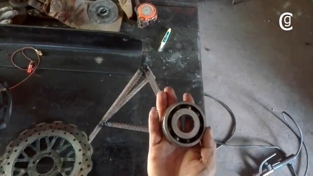 BANQUITO O TABURETE  de hierro  facil  paso a paso.