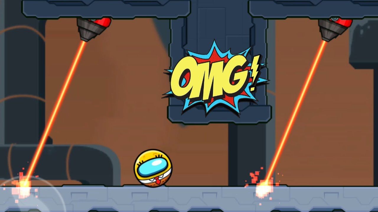 Красный Шар в игре Bounce Ball 6 Уровни 36-40 смотреть онлайн