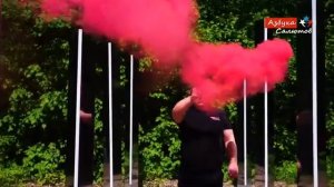 МДП15 Дымный фонтан Красный (чиркач, 40 сек) 1/5/20