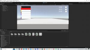 Работа над UI интерфейсом.