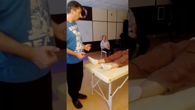 Энергетические каналы на ступне