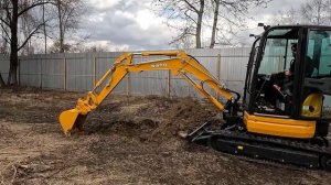 Лучшый мини экскаватор для России в 2024-м году, цена-качество, Като HD37V5