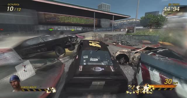 10 FlatOut Ultimate Carnage - гонка на выживание