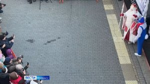 7 декабря в Кемерове: поезд Деда Мороза отправился в новогоднее путешествие по стране