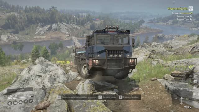 SnowRunner __  ТЕННЕССИ_Неудачный дубль