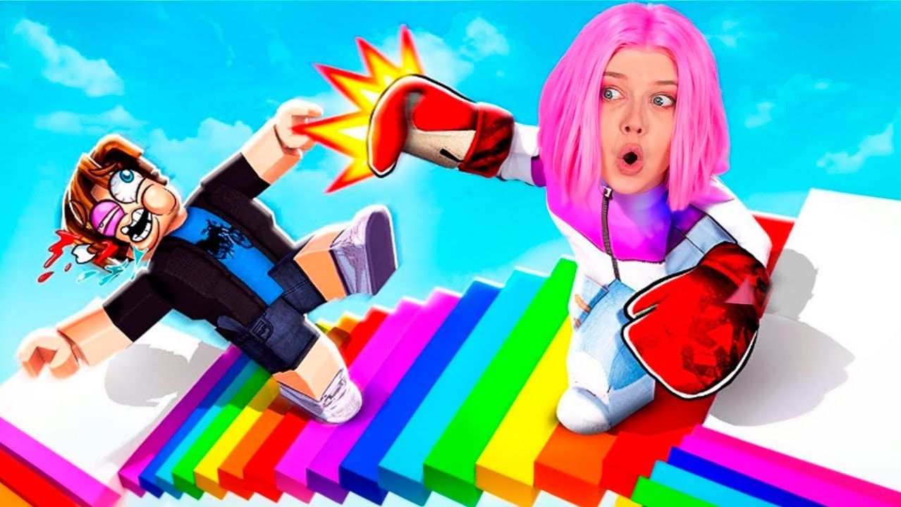 ПОДНИМИСЬ ПО ЛЕСТНИЦЕ чтобы ВЫЖИТЬ в ROBLOX ! смотреть онлайн